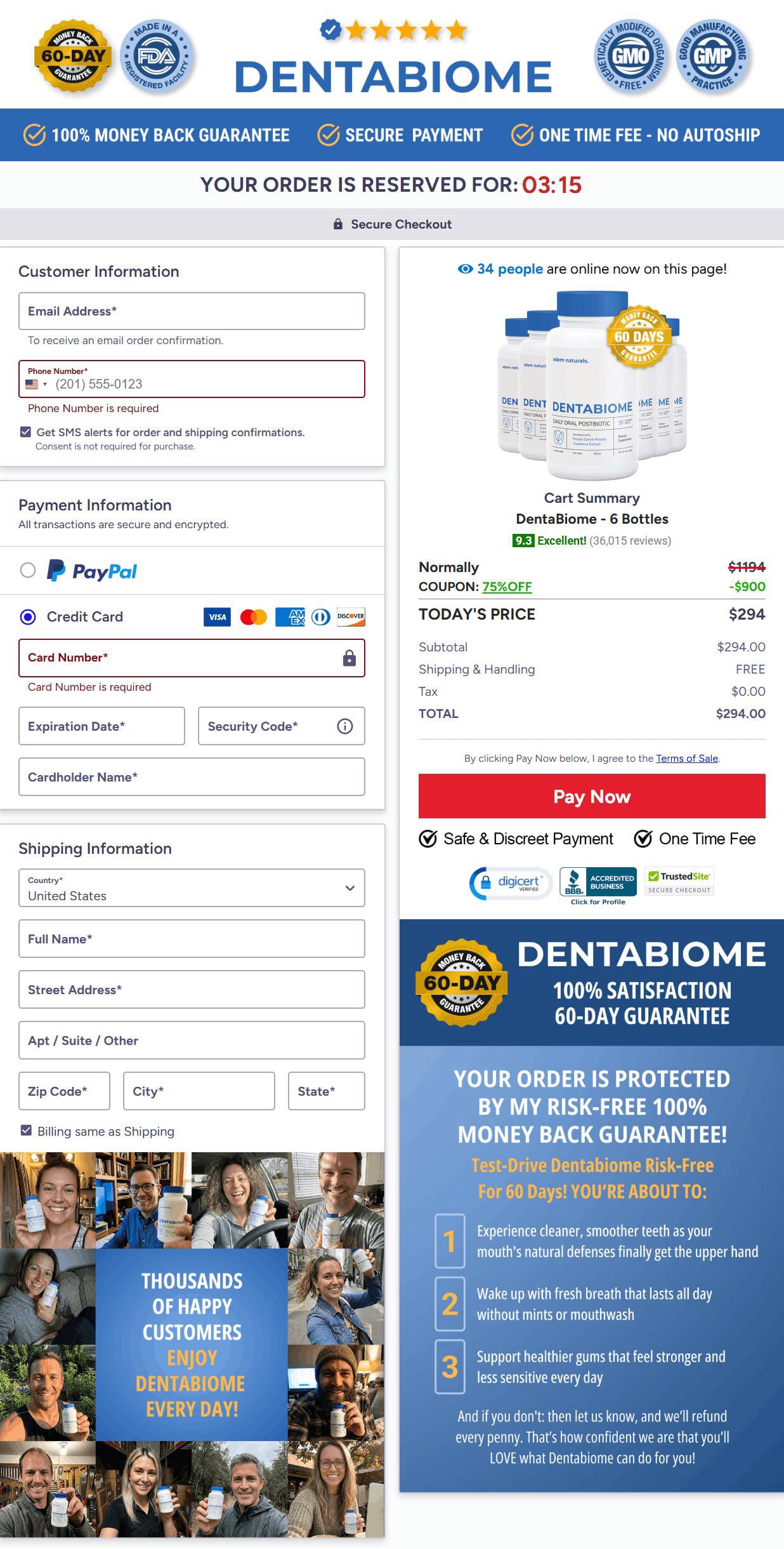 1 Day DentaBiome  Jar Offer